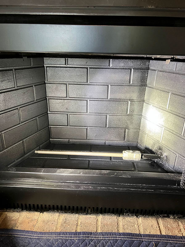 Fireplace cleaning